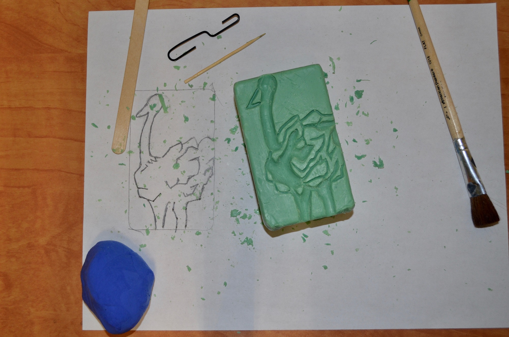 Image 3 of Step Four: Carve